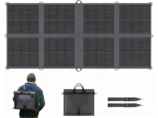 200W Solar Panel, N-Type High Efficiency & Foldable