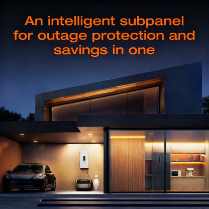 Smart Home Panel 2, Multi-Device Compatible Backup Hub