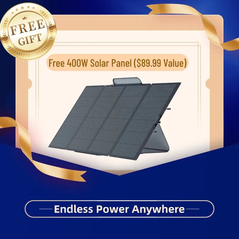 QuickVolt™ Power Up Fast with 400W Solar Panel – Limited Stock, Act Fast!